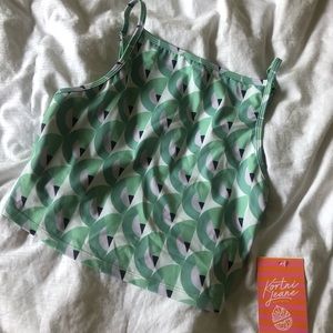 Kortni Jeane Medium Squared Up Retro Birdseye